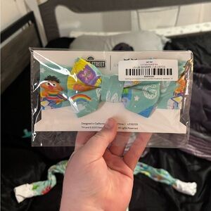 Sesame Street Kids Bow Tie Set - Blue and Yellow